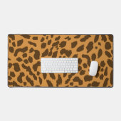 Luipaardpatroon Bureaumat (Keyboard & Muis)