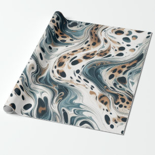 Luipaardpatroon Melkweg  Cadeaupapier