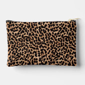 Luipaardpatroon met lichte rozen etui (Achterkant)