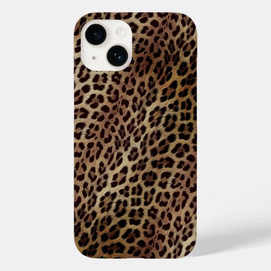 Luipaardpatroon, tijger, luipaardvel, modieus, Case-Mate iPhone case (Achterkant)