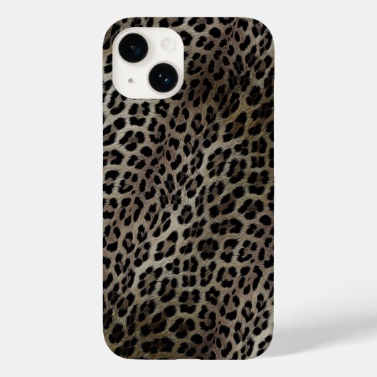 Luipaardpatroon, tijger, luipaardvel, modieus, Case-Mate iPhone case (Achterkant)