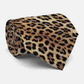 Luipaardpatroon, tijger, luipaardvel, modieus, stropdas (Opgerold)