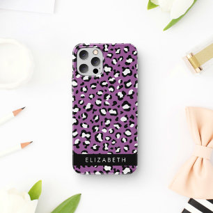 Luipaardpatroon, Vlekken, Paarse Luipaard, Jouw Na iPhone 16 Hoesje