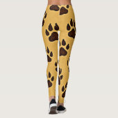 Luipaardpootafdruk leggings (Achterkant)