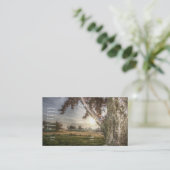 Luipaardpop in een Visitekaartje (Staand voorkant)