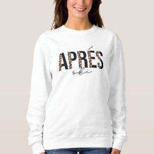 Luipaardprint Après Ski Design Trui