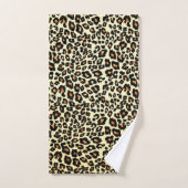Luipaardprint badhanddoekenset bad handdoek (Handdoek)