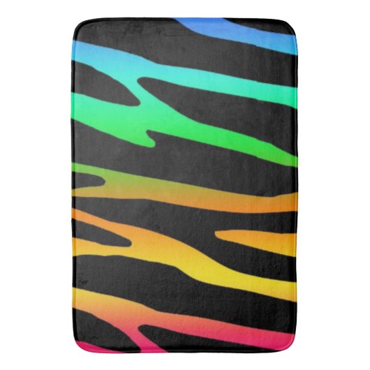luipaardprint badmat (Voorkant Verticaal)