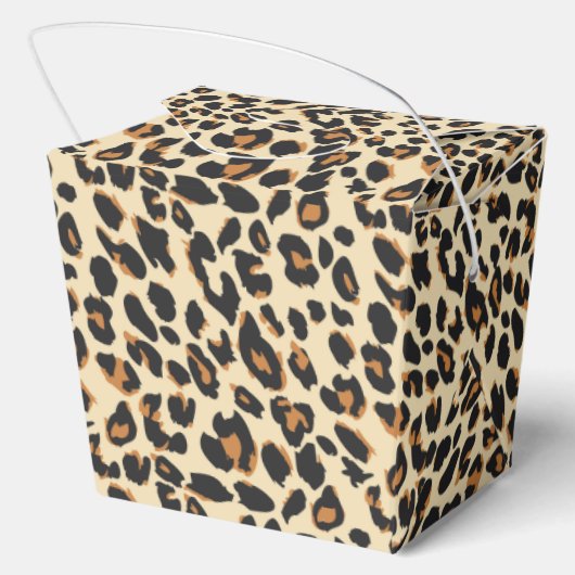 Luipaardprint Bedankdoosjes (Achterkant)