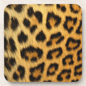 Luipaardprint Bier Onderzetter (Voorkant)