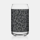 Luipaardprint Blikvorm Glas (Links)