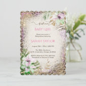 Luipaardprint Bruiloft Feest Template Kaart (Staand voorkant)