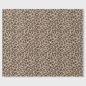 Luipaardprint Cadeaupapier (Vlak)