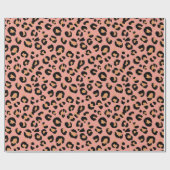 Luipaardprint Cadeaupapier (Vlak)