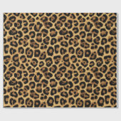Luipaardprint Cadeaupapier (Vlak)