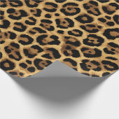Luipaardprint Cadeaupapier (Hoek)