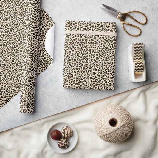 Luipaardprint Cadeaupapier (Crafts)