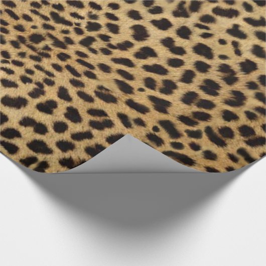 Luipaardprint Cadeaupapier (Hoek)