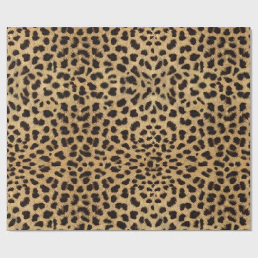 Luipaardprint Cadeaupapier (Vlak)