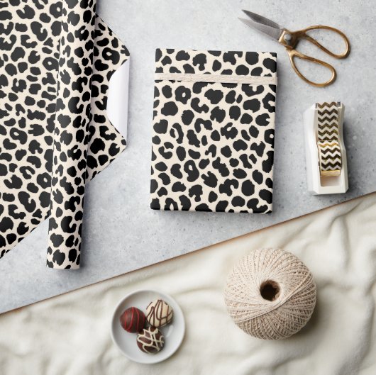 Luipaardprint Cadeaupapier (Crafts)