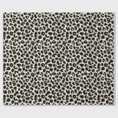 Luipaardprint Cadeaupapier (Vlak)