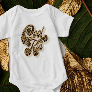 Luipaardprint Cool Kind Matching Mommy en Mij Romper
