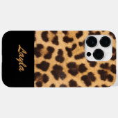 Luipaardprint Dierenbont Persoonlijk Case-Mate iPhone Case (Achterkant (horizontaal))