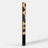 Luipaardprint Dierenbont Persoonlijk iPhone Hoesje (Rechterkant)