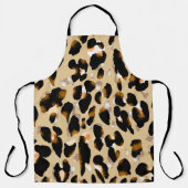 Luipaardprint: Dierenpatroonrage Schort (Voorkant)