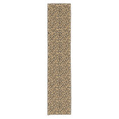 Luipaardprint Dierenprint Korte Tafelloper (Voorkant)