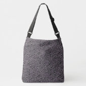 Luipaardprint (donker) crossbody tas (Voorkant)