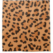 Luipaardprint Douchegordijn (Voorkant)