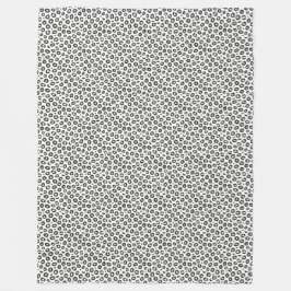 Luipaardprint Fleece Deken