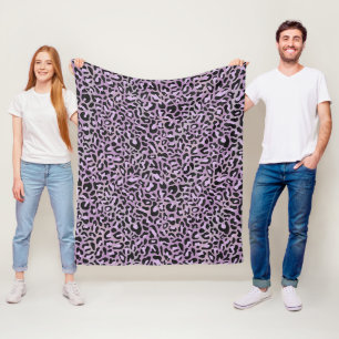 Luipaardprint Fleece Deken