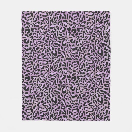 Luipaardprint Fleece Deken (Voorkant)