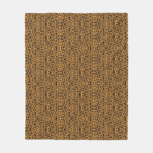 Luipaardprint Fleece Deken