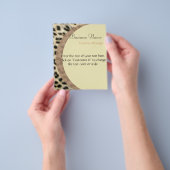 Luipaardprint Flyer (Hand)