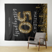 Luipaardprint fotobehang 50ste verjaardag wandkleed (In Situ (horizontaal))