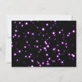 Luipaardprint Glow Skate Roller Schaats Uitnodigin Kaart (Achterkant)
