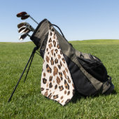 Luipaardprint Golfhanddoek (Groen)