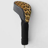Luipaardprint Golfheadcover (Schuin)