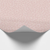 Luipaardprint in roze cadeaupapier (Hoek)