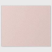 Luipaardprint in roze cadeaupapier (Vlak)