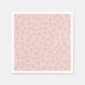 Luipaardprint in Roze Servetten (Voorkant)