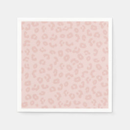 Luipaardprint in Roze Servetten