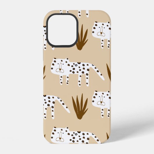 Luipaardprint iPhone Hoesje (Achterkant)