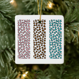 Luipaardprint Keramisch Ornament