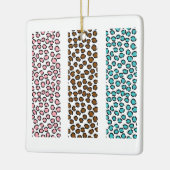 Luipaardprint Keramisch Ornament (Links)