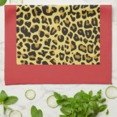 Luipaardprint Keukenhanddoeken (Gevouwen)