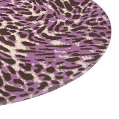 Luipaardprint, klassiek dierenpatroon. snijplank (Hoek)